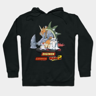 Gomamon Evolutions-For Digimon Rumble Arena lovers Hoodie